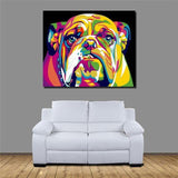 YourWorldShop DOG 2 / 40x50cm Colorful Various Animal Paint By Number 22056117-dog-2-40x50cm