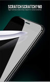 YourWorldShop For iPhone 6Plus 6sP / Black 7D Aluminum Alloy Tempered Glass For iPhone 6, 6s, 7 Plus, X, 8, 5, SE, 5S 23526520-for-iphone-6plus-6sp-black