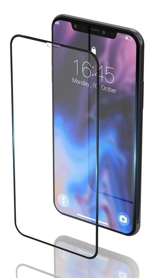 YourWorldShop For iPhone 6Plus 6sP / Black 7D Aluminum Alloy Tempered Glass For iPhone 6, 6s, 7 Plus, X, 8, 5, SE, 5S 23526520-for-iphone-6plus-6sp-black