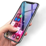 YourWorldShop For iPhone 6Plus 6sP / Black 7D Aluminum Alloy Tempered Glass For iPhone 6, 6s, 7 Plus, X, 8, 5, SE, 5S 23526520-for-iphone-6plus-6sp-black