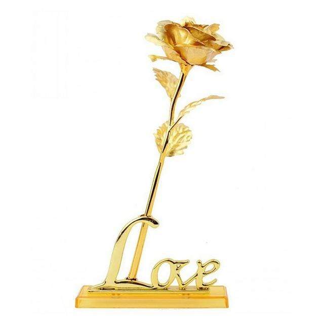 YourWorldShop Gold 24K Rose Gold Rose 14535874-j-united-states
