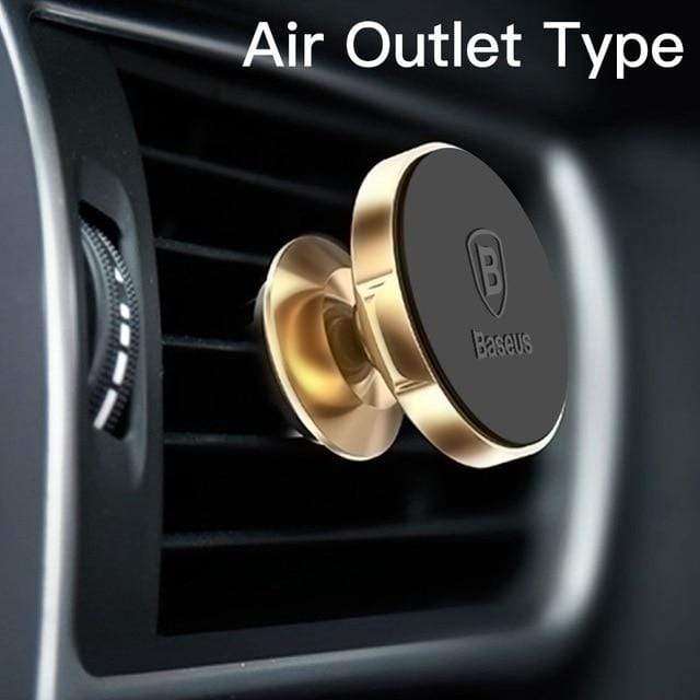 YourWorldShop Gold Air Vent Universal Magnetic Phone Holder 2488009-gold-air-vent