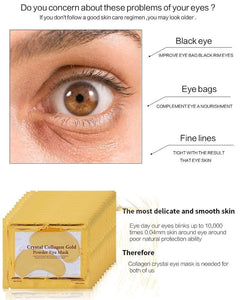 YourWorldShop Gold Crystal Collagen Eye Mask 10pcs 5021902