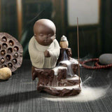 YourWorldShop Gray Small Buddha Incense Holder Burner 3138952-gray