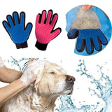YourWorldShop Left Hand Blue / As Picture Pet Grooming Glove 16501155-left-hand-blue-as-picture