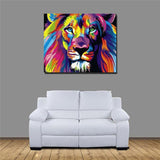 YourWorldShop LION / 40x50cm Colorful Various Animal Paint By Number 22056117-lion-40x50cm