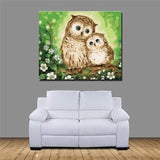 YourWorldShop OWL 2 / 40x50cm Colorful Various Animal Paint By Number 22056117-owl-2-40x50cm