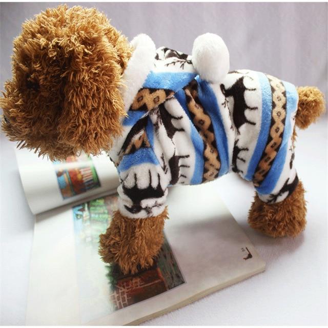 YourWorldShop pet products Blue / S Snowflake  Dog Clothes 11368117-blue-s