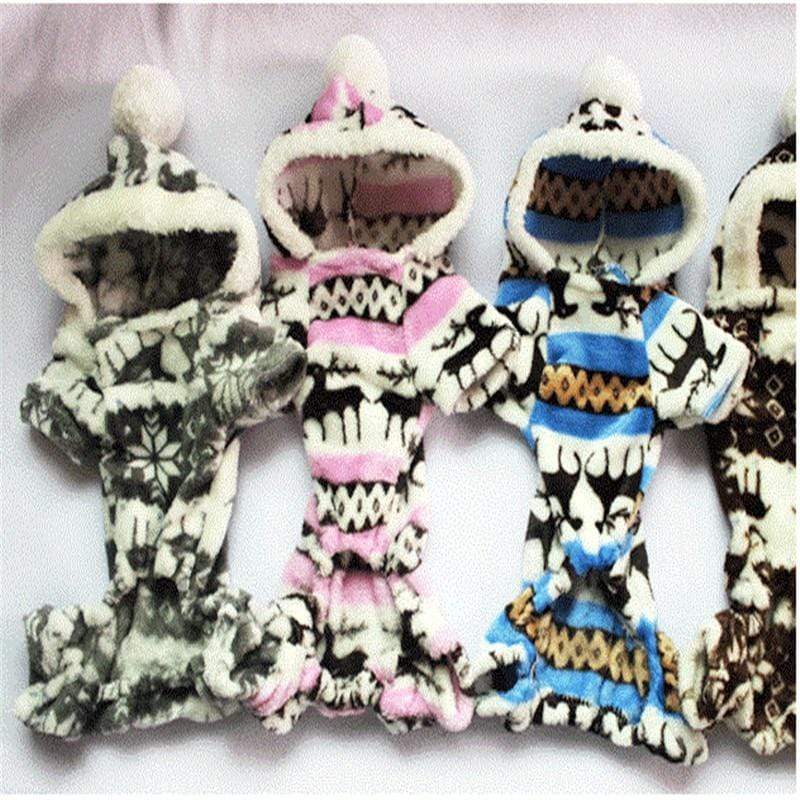 YourWorldShop pet products Blue / S Snowflake  Dog Clothes 11368117-blue-s