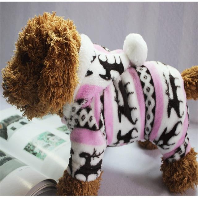 YourWorldShop pet products Pink / S Snowflake  Dog Clothes 11368117-pink-s
