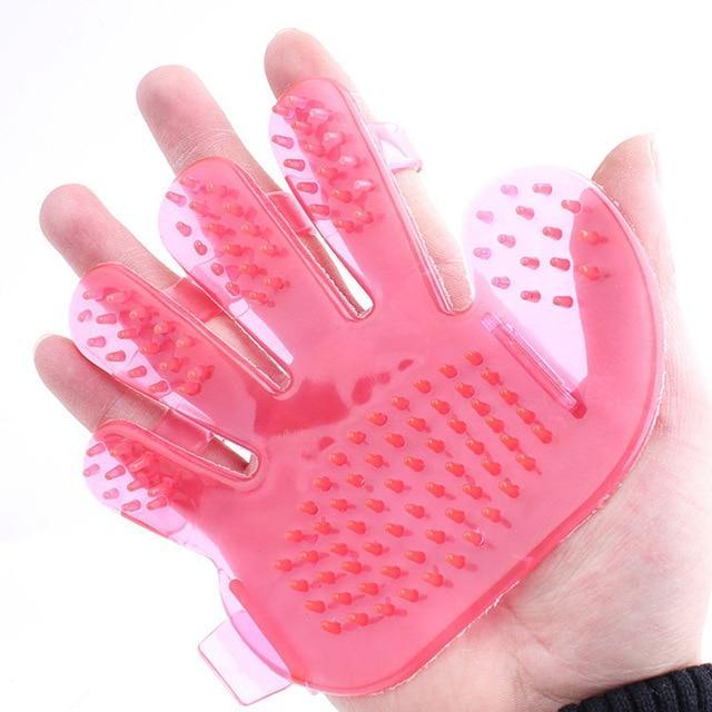 YourWorldShop Pink / As Picture Pet Grooming Glove 16501155-pink-as-picture