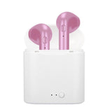 YourWorldShop Pink Pair Set Bluetooth Stereo Earphones With Charging Box 15939445-pink-pair-set