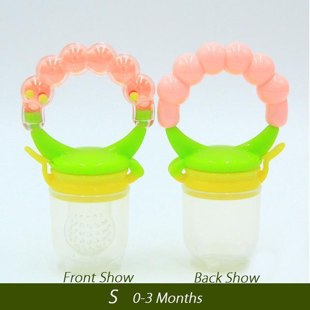 YourWorldShop Pink S Fresh Fruit Baby Nibbler 6688781-pink-s