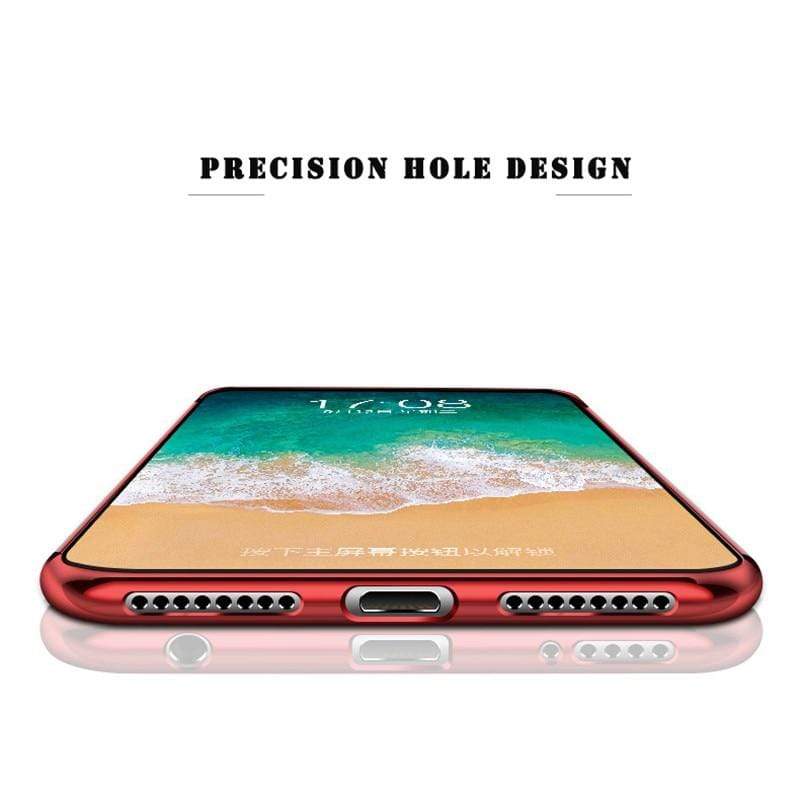 YourWorldShop Red / For Iphone X Luxury Magnetic Ring Stand Case For Iphone 6 6S 7 8 X XS MAX XR 21111087-red-for-iphone-x
