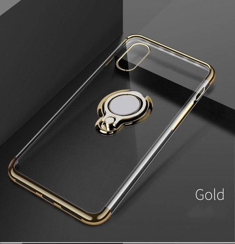 YourWorldShop Red / For Iphone X Luxury Magnetic Ring Stand Case For Iphone 6 6S 7 8 X XS MAX XR 21111087-red-for-iphone-x
