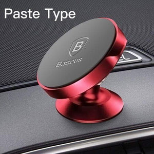 YourWorldShop Red Paste Type Universal Magnetic Phone Holder 2488009-red-paste-type