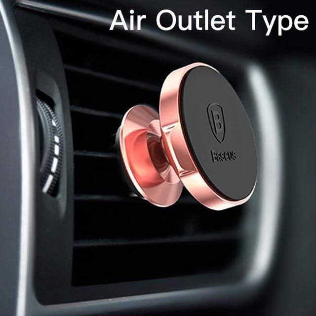 YourWorldShop Rose Gold Air Vent Universal Magnetic Phone Holder 2488009-rose-gold-air-vent