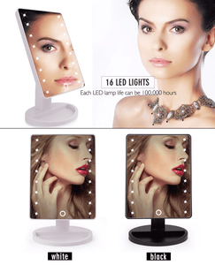 YourWorldShop United Kingdom / 16 Led Lights White Touch Screen Led Makeup Mirror™ 4813109-united-kingdom-16-led-lights-white
