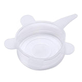 YourWorldShop White - 6PCS Fresh Food Silicone Cover (6 pcs) 1912435-white-6pcs