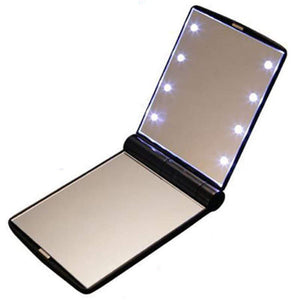 YourWorldShop WHITE Women MakeUp Compact Led Mirror 10464470-white