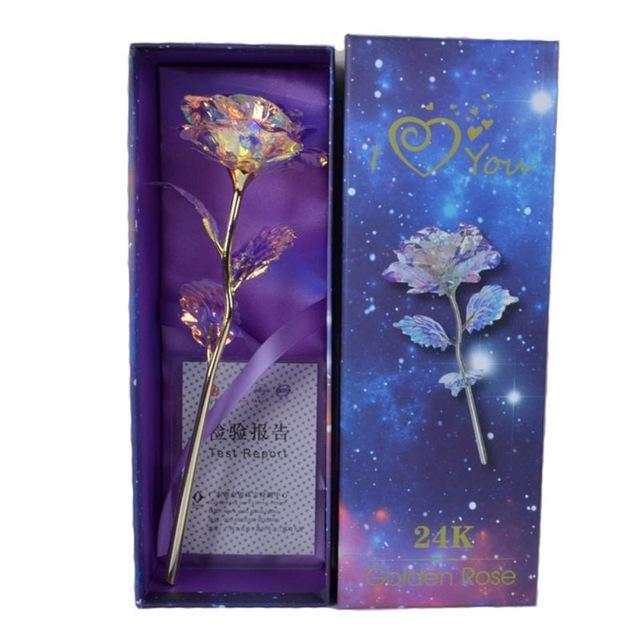 YourWorldShop With Light 24K Rose Gold Rose 14535874-with-light-united-states